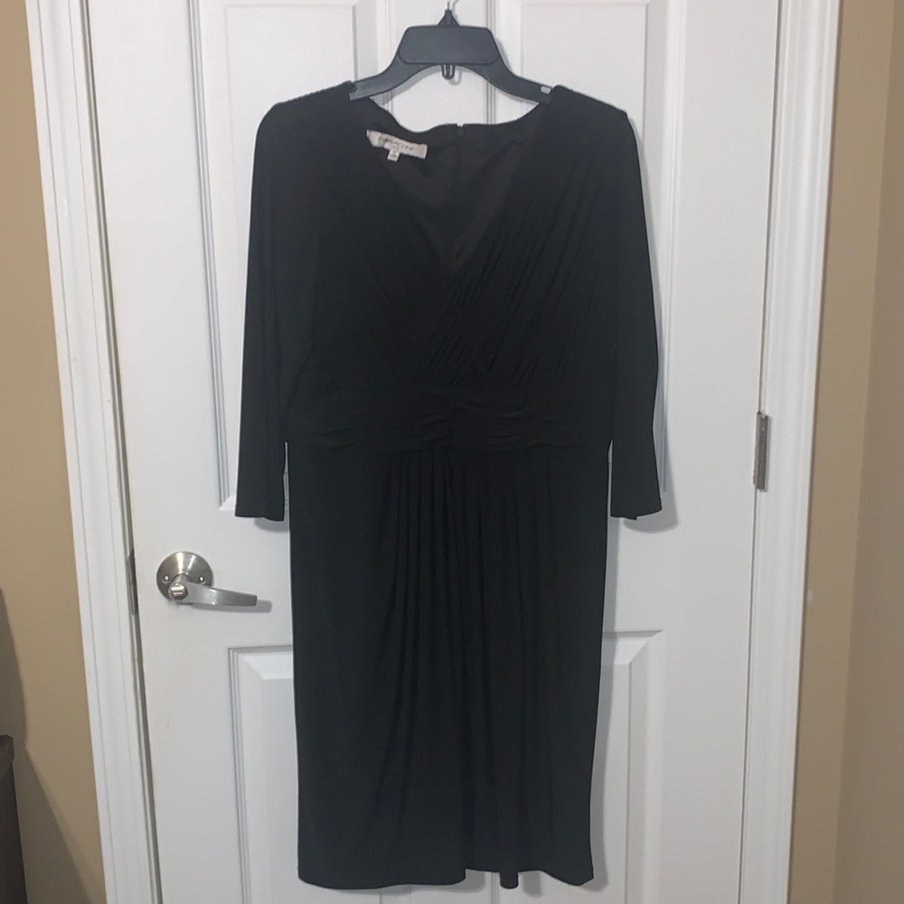 Evan Picone Dress/ Size 12/ Black